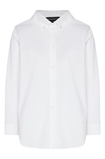 Белая рубашка с длинными рукавами Emporio Armani