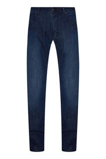 Синие прямые джинсы Emporio Armani