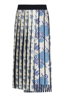 Трикотажная юбка с цветочным узором Antonio Marras