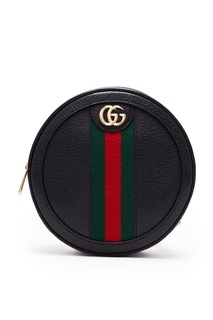 Круглый черный мини-рюкзак Ophidia Gucci
