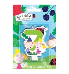 Свеча-цифра Ben&Holly №7 8 см