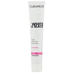 Зубная паста Curaprox White Is Black, мята, 90 мл