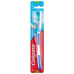 Зубная щетка Colgate Эксперт Чистоты многофункциональная, средней жесткости, синий