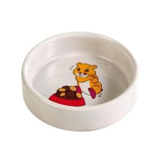 Миска TRIXIE 6062 для грызунов, 100 мл кремовый