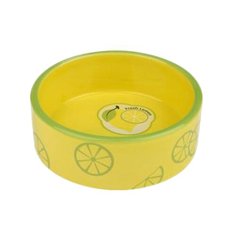 Миска TRIXIE Fresh Fruits 16 см для кошек 800 мл желтый