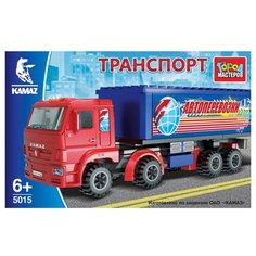 Конструктор ГОРОД МАСТЕРОВ Городской транспорт 5015 Камаз: ФУРА