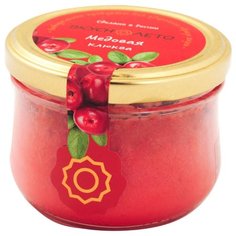 Крем-мед ВКУСНОЛЕТО "Медовая клюква", в банке твист-офф 220 г
