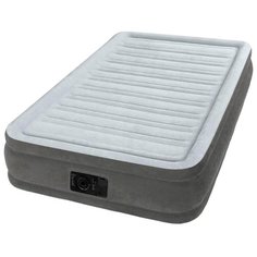 Надувная кровать Intex Comfort-Plush (67766) светло-темно-серый