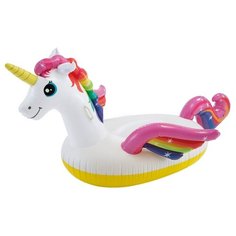 Игрушка Intex Единорог 140x201 см белый