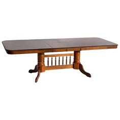 Стол TetChair Douglas, раскладной, ДхШ: 182.9 х 106.7 см, длина в разложенном виде: 243.9 см, коричневый