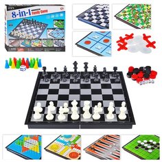 Набор настольных игр Sheng Bo Family Games 8 в 1