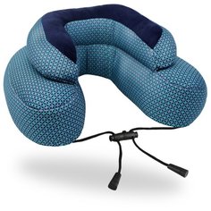 Подушка для шеи Cabeau Evo Microbead, blue plus