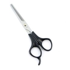 Филировочные ножницы DEWAL Easy Step 9612ASSN 6.5", серебристый/черный