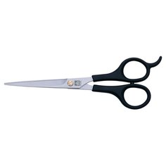 Прямые ножницы DEWAL Easy Step 9605 с усилителем 6.5", серебристый/черный