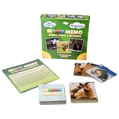 Настольная игра Нескучные игры Мими Мемо Дикие животные