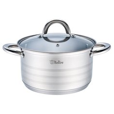 Кастрюля Bollire Bergamo BR-2004 5,2 л, стальной