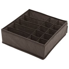 Всё на местах Органайзер Прага, 15 ячеек, 32х32х11 см коричневый