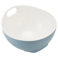 Миска Joseph Joseph Tilt (40095/40096) голубой/белый