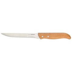 Attribute Нож филейный Wood 15 см коричневый