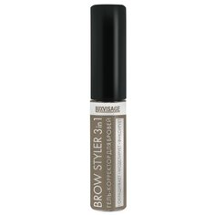 LUXVISAGE Гель-корректор для бровей BROW STYLER 3 in 1 1, латте