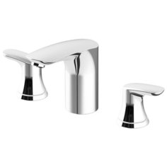 Смеситель для раковины (умывальника) AM.PM Like F8008000 двухрычажный встраиваемый хром