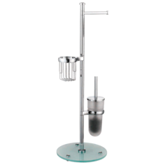 Ершик туалетный WasserKRAFT K-1256 хром