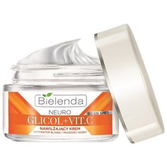 Bielenda Neuro Glicol+Vit.C Увлажняющий крем активатор блеска и молодости кожи SPF 20 дневной для лица, 50 мл