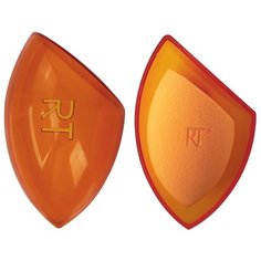 Спонж Real Techniques Miracle Complexion Sponge + Travel Sponge Case оранжевый