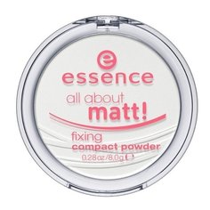 Essence компактная пудра All about matt матирующая прозрачная