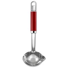 Половник KitchenAid KGEM2101ER, нержавеющая сталь красный/нержавеющая сталь