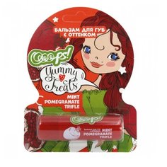 Ooops! Бальзам для губ Mint pomegranate trifle красный