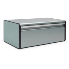 Хлебница Brabantia с откидной крышкой мятный металлик