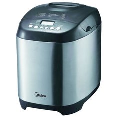Хлебопечка Midea BM-210BC-SS нержавеющая сталь/черный