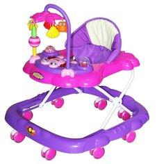 Ходунки BamBola Океан D28 розовый/фиолетовый