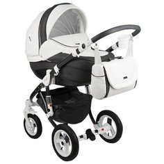 Универсальная коляска Adamex Barletta Ecco Carbon (3 в 1) 18S