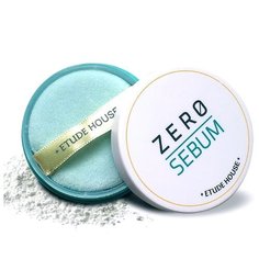 Etude House Рассыпчатая матирующая пудра Zero Sebum Drying Powder белый