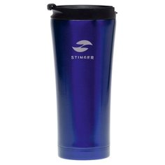 Термокружка STINGER HY-VF143 (0.45 л) синий глянцевый