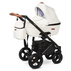 Универсальная коляска Nastella Sportivo Martin (2 в 1) leather white