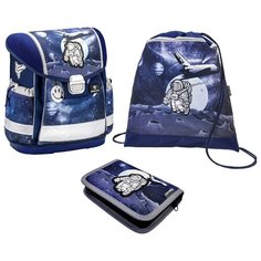 Belmil Ранец Classy Universum с наполнением (403-13/736/SET), синий