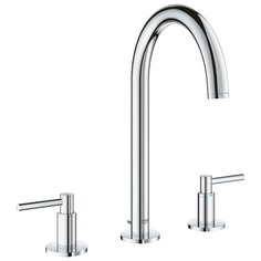 Смеситель для раковины (умывальника) Grohe Atrio 20009003 двухрычажный встраиваемый хром
