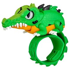 Робот Moose Little Live Pets Рептилия Крокодил 28990 зеленый/оранжевый