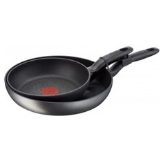 Набор сковород Tefal Hard Titanium+ C6929072 2 пр. черный
