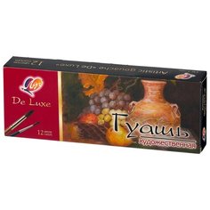Луч гуашь De lux 12 цветов х 20 мл (14С1038-08)