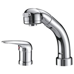 Смеситель для кухни (мойки) ZorG ZR 155571 однорычажный встраиваемый хром