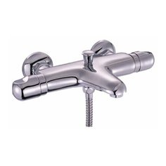 Смеситель для ванны с душем ZorG Neckar ZR 600W двухрычажный хром