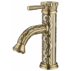 Смеситель для раковины (умывальника) ZorG Antic A 115U-BR однорычажный бронза
