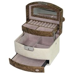 Jardin DEte Шкатулка WG003J белый/золотой
