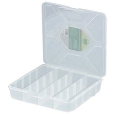 Органайзер Сибртех 90727 20x20x4.5 см прозрачный