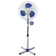 Напольный вентилятор Polaris PSF 0940 белый/синий