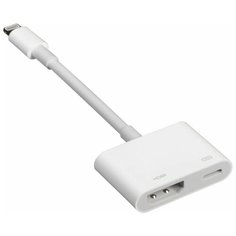 USB-концентратор Apple Digital AV Adapter, разъемов: 2, белый